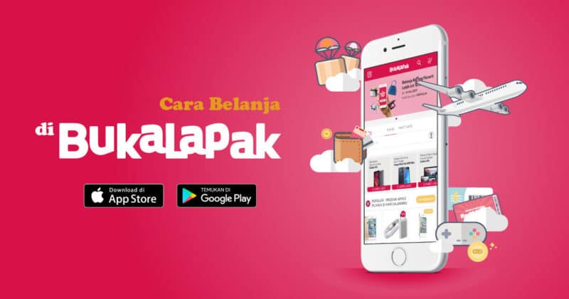 Panduan belanja di bukalapak via aplikasi